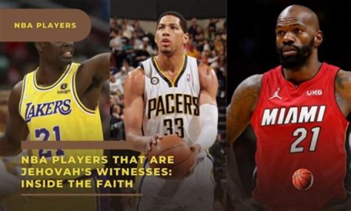 How Many NBA Players Identify As Jehovah's Witnesses? [Infographic]